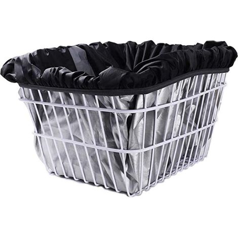 Doublure de panier vélo imperméable, housse de pluie facile à installer pour courses et pique-nique (1/5)