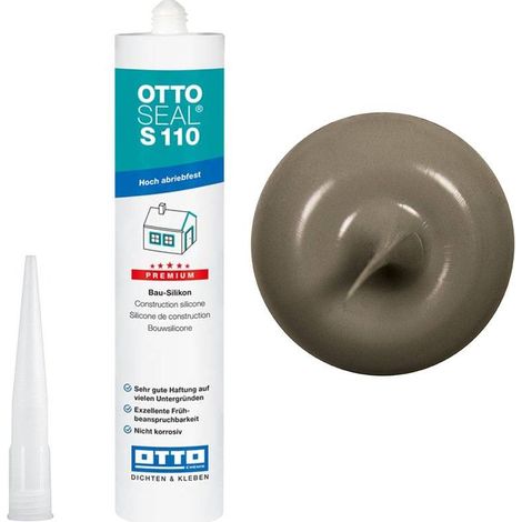 OTTOSEAL S110 Neutral-Silicon 310 ml Betongrau C56