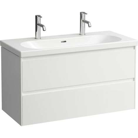 LAUFEN LANI Waschtischunterbau, 2 Schubladen, SoftClose, (1/5)