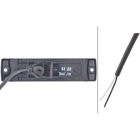 Luce d'ingombro 24 V rossa HELLA 2TM008645951 (1/5)