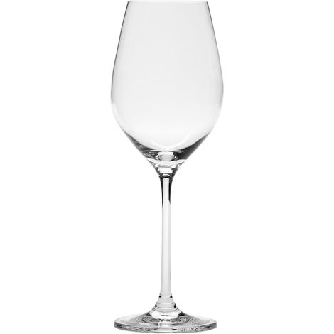 Eventi Set 6 Calici per Vini Bianchi e Rosé 36 cl in Vetro Sonoro Superiore Trasparente - Design Elegante e Resistente per Degustazioni Professionali