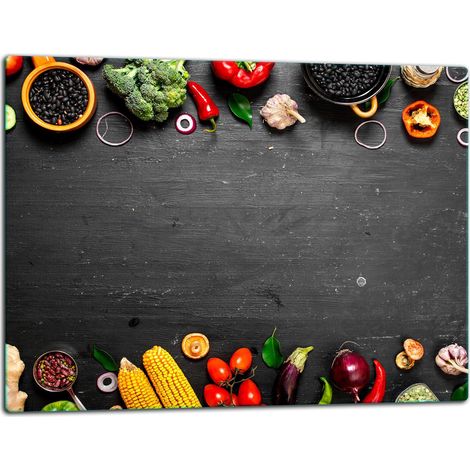 Tabla de cortar de cristal de 52x40 cm para cocina (1/5)