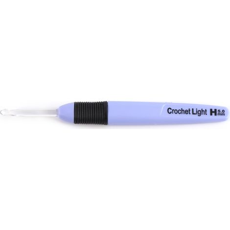 1 pezzo Uncinetto con luce LED, aghi per maglia e tessitura, accessori per cucito 5,0 mm, precisione (1/5)