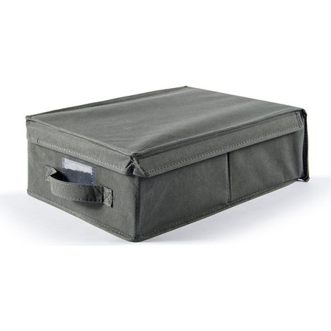 Perfetto Più Easybox Scatola Custodia Tnt, Tessuto, Cenere, 30.0x40.0x13.0 Cm