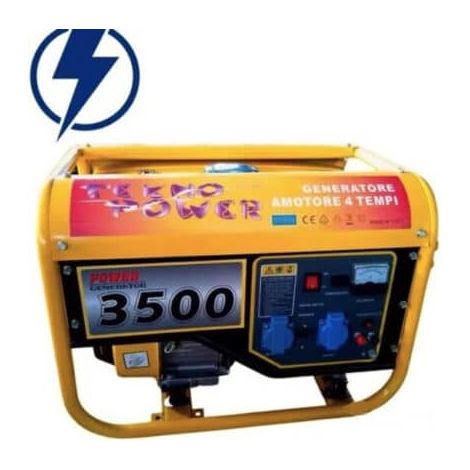 GENERATORE CORRENTE AVR GRUPPO ELETROGENO 3,2 KW 3200W 230V 12V STABILIZZATO TP