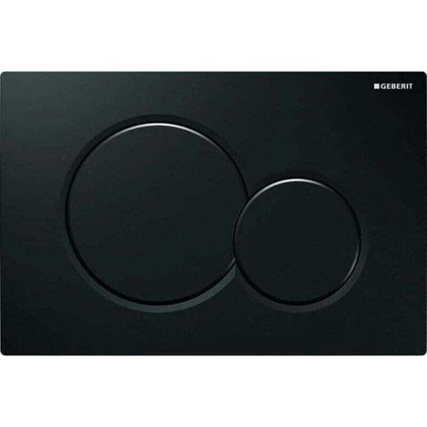 Geberit Sigma01 - Plaque de déclenchement SIgma01, noir 115.770.DW.5