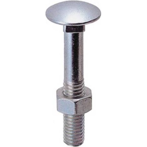 SC BULLONE C/DADO TTDQ 10X 80MM ZINCATO  5 PZ