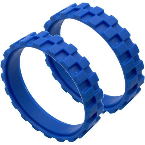 FENOPLASTICARoue en caoutchouc antidérapante pour aspirateur – Compatible avec roue centrale – Matériau durable pour nettoyage efficace – Couleur bleu (1/5)