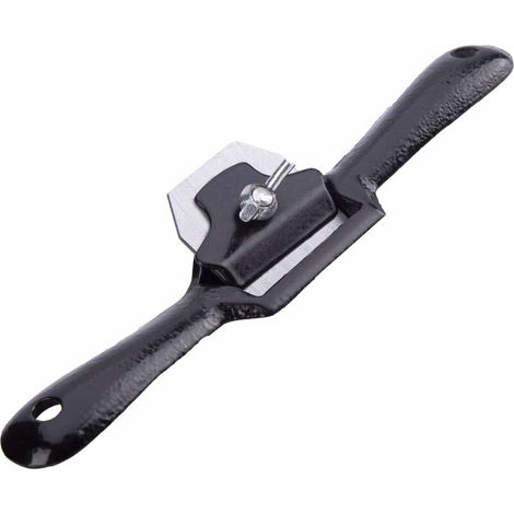 Raboteuse Manuelle - Rabot Réglable, Avion de Bord de Coupe Réglable Avec Lame en Métal, Outil à Main en Bois Avec Vis, Woodworking Spokeshave, (1/4)