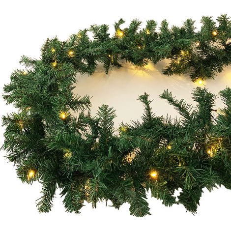 Tannengirlande 270 cm mit 35 LED-DLK065W-TA