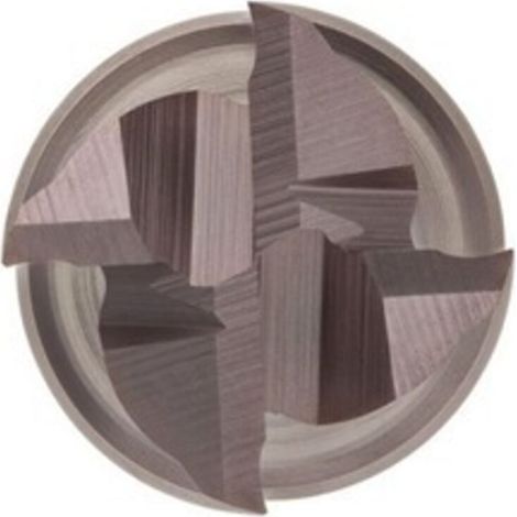 Fraise C295 DIN 844 L D.7mm Coupe-L.30mm HSS-E-PM TiCN 30 degrés Z.4 DORM (1/3)
