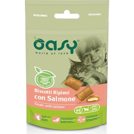OASY Biscotti Ripieni con salmone