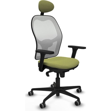 Sedia Ufficio con Poggiatesta Piqueras y Crespo 3D036G1 Verde (1/5)