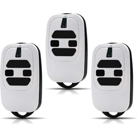433,92 MHz Torfernbedienung kompatibel mit DEA GTI2/4, GT2/4, Mio TR2/4, Mio TR2N/4N Garagentorfernbedienungen (3er-Pack) (1/5)