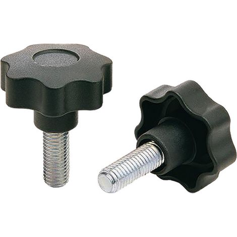 1PZ VOLANTINO CON PERNO FILETTATO M10 x 50 ømm 40