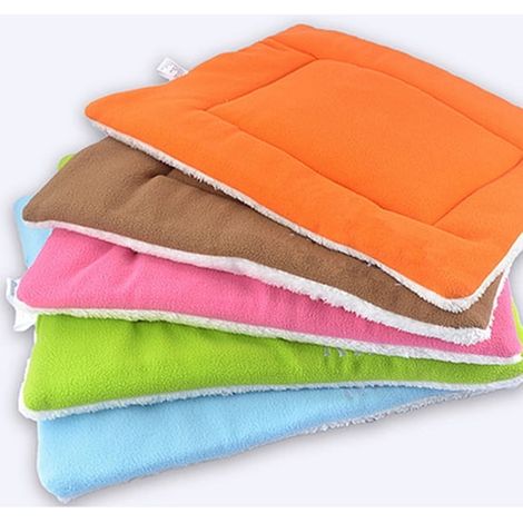 Tapis moelleux lavable pour chien chat chiot, coussin douillet en polaire chaude, tapis de chenil cage antidérapant (1/5)