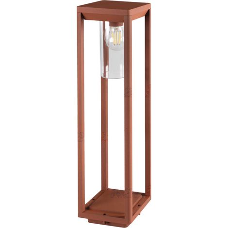Lampadaire de jardin VIMO Kanlux brun E27 IP44 80cm (1/5)