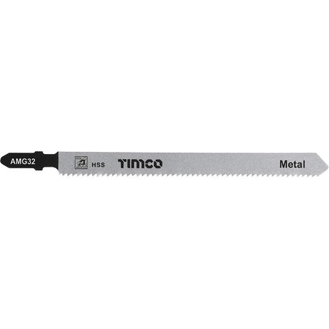 TIMCO Jigsaw Blades Metal Cutting HSS Blades - T318B
