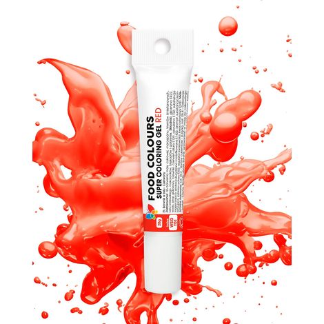 colorant alimentaire rouge en gel 20 g