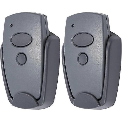Télécommande de porte de garage (lot de 2) 868 MHz pour ouvre-porte numérique 302/304 (1/5)