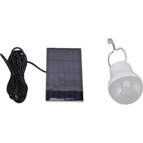 Tragbare, solarbetriebene LED-Lampe, wiederaufladbare Solarlampe für Outdoor-Aktivitäten wie Wandern, Angeln und Camping. (1/5)