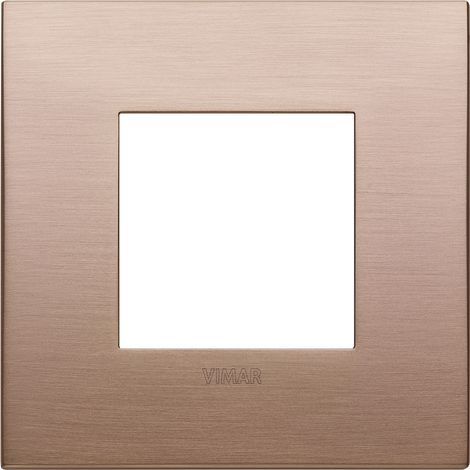 VIMAR - 19642.11 Placca Classic 2M rame spazzolato