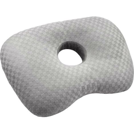 [LLC] Oreiller de perçage d'oreilles pour dormeurs latéraux avec trou pour l'oreille, pour soulager les douleurs d'oreilles, les infections et les escarres.-AquaForge (1/5)