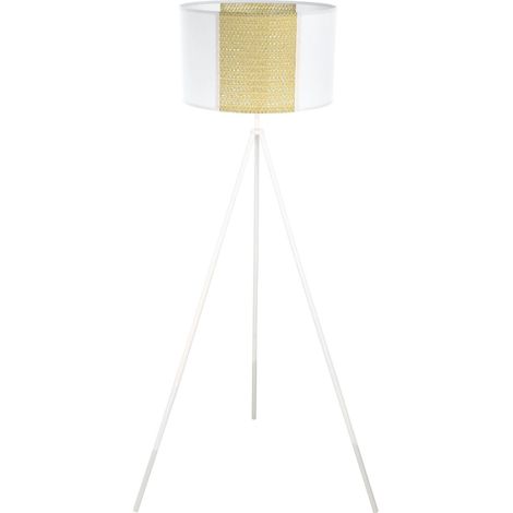 Lampadaire sur pied, luminaire vintage, boho et hygge, lampe de (1/4)