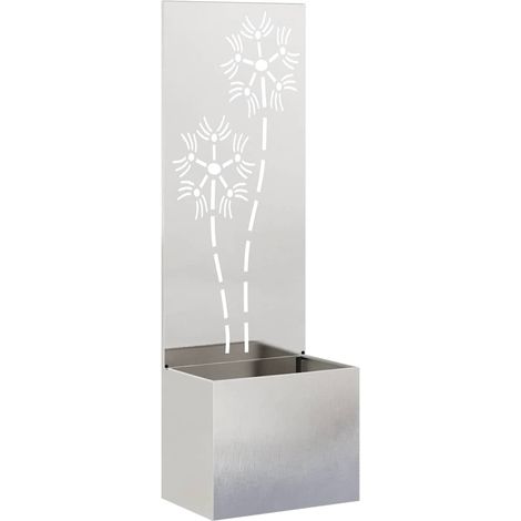 Écran de confidentialité de jardin Floral Argent 50 x 140 cm CFW917101 (1/5)
