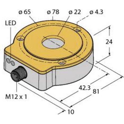 [NEUWERTIG] Turck Inkremental Drehgeber Inkrementalgeber Geber B-Ware