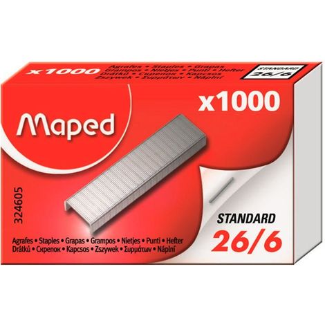 C.1000 GRAPAS 26/6 MAPED GALVANIZADAS 324605