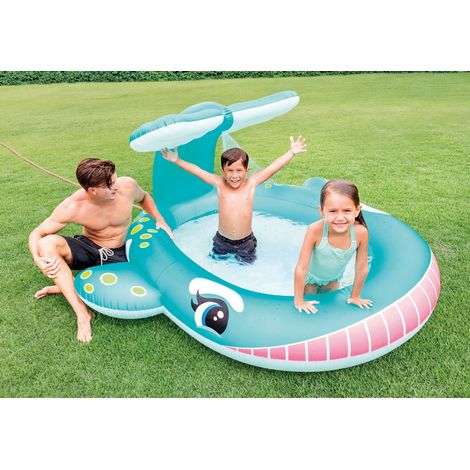 Intex PISCINA GONFIABILE BALENA 201x196x91
