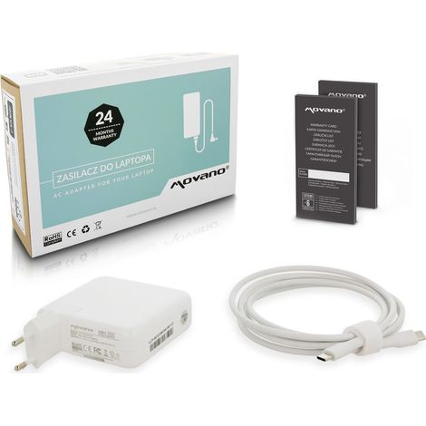 Adaptador de corriente Apple Macbook Cargador USB-C 96W (1/5)