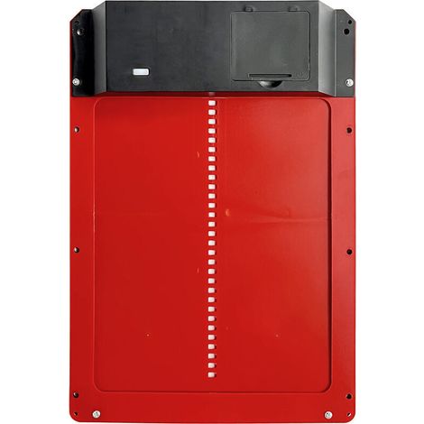 Porte automatique pour poulailler, porte en plastique léger, détection de lumière, ouverture différée le soir et le matin, Rouge