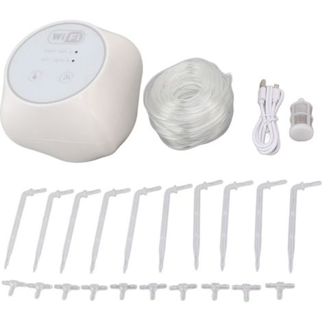 Kit di irrigazione a goccia automatico, sistema di irrigazione automatico WiFi, timer per l'irrigazione delle piante da giardino (1/5)