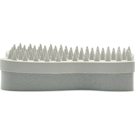 Épilateur pour animaux de compagnie, brosse éponge en silicone, brosse à épiler, brosse de massage pour peigne de chat, peigne de bain esthéticienne (1/4)