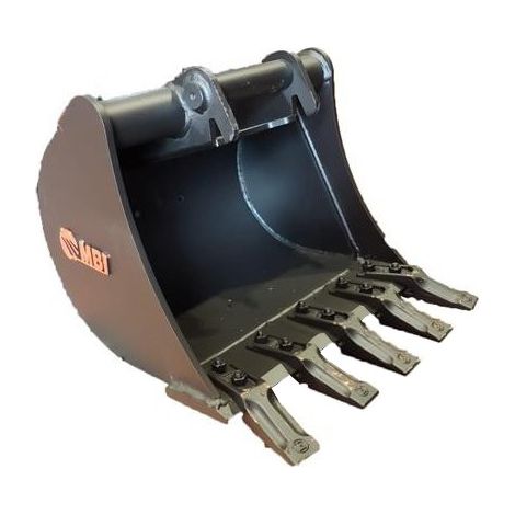 Godet Rétro MB40 Reprise CR40 600mm 5 dents M12.4 MBI - 2,5-4T - MB-11419901311