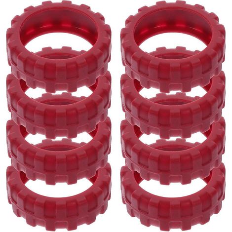 Lot de 8 protège-roulettes en silicone pour valise, silencieux et silencieux. (1/5)