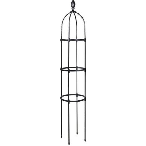 Tuteur de Jardin 145 cm Colonne rosiers Support pour Plantes grimpantes Ø 31.7 cm Obélisque de Jardin,AAFGVC (1/4)