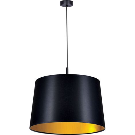 Suspension abat-jour noir/or Ø45 Kaja REMI Gold K-4355 (1/3)