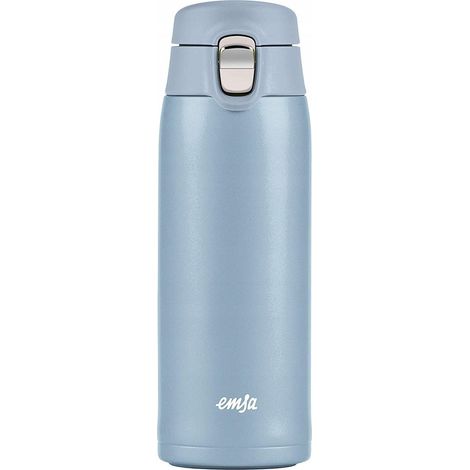 Emsa Reisebecher Light Blau Glazur 400 ml Isotherm