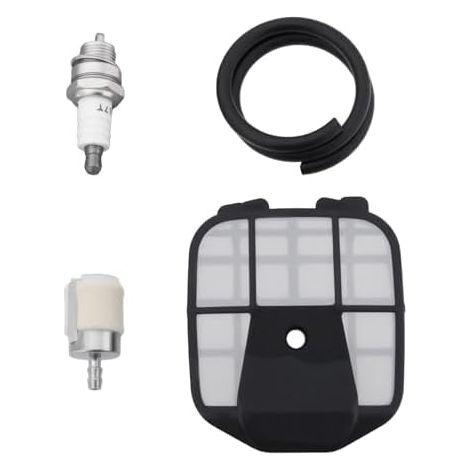 Kit d'entretien de Filtre à Air pour Tronçonneuse A226001090 avec Bougie d'allumage Et Filtre à Carburant Compatible avec Echo CS-490 CS-500P (1/5)
