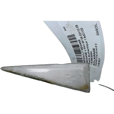 [PRODUIT D'OCCASION] Repetiteur Aile Gauche RENAULT Megane II Ph1 02-05 ♻️ Ref Oe. 8200301241 - Garantie à vie (1/3)