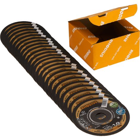 RHODIUS XT10, 25 Stück, 125 x 1,0 mm, Trennscheibe (1/5)