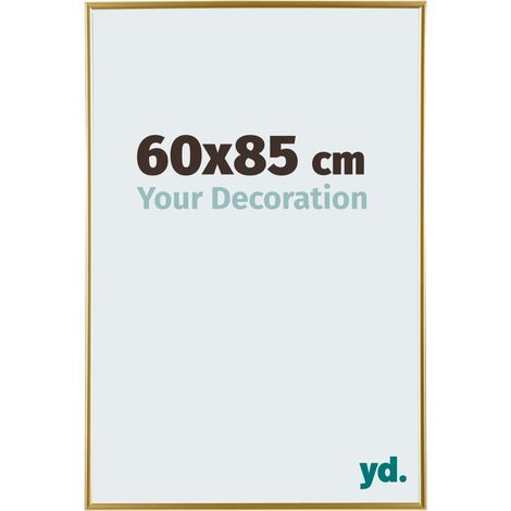 yd. - Cadre photo 60x85 - Or - Plastique - Evry
