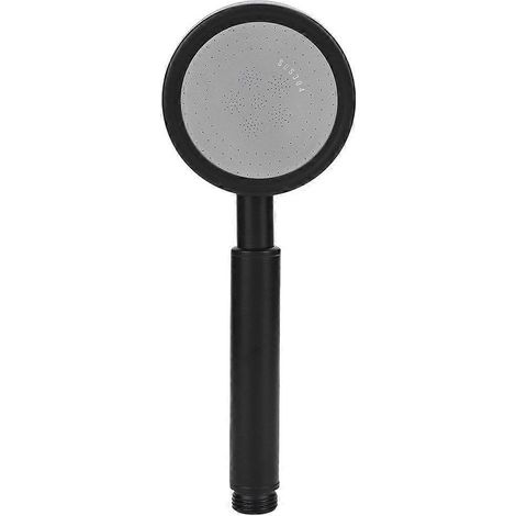 Pommeau de douche à main en acier inoxydable avec filetage mâle G1/2 po pour salle de bain, économe en eau, effet pluie. (1/5)