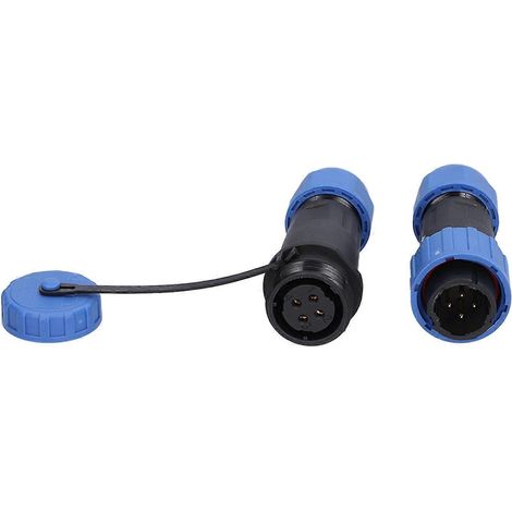 Connecteur aviation 4 broches étanche IP68, prise et fiche pour systèmes électriques automobiles