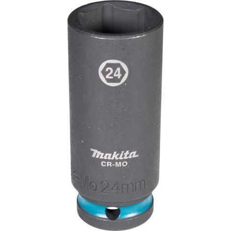 Nom Makita E-16520 Douille 1/2" SW24 Impact Black longue