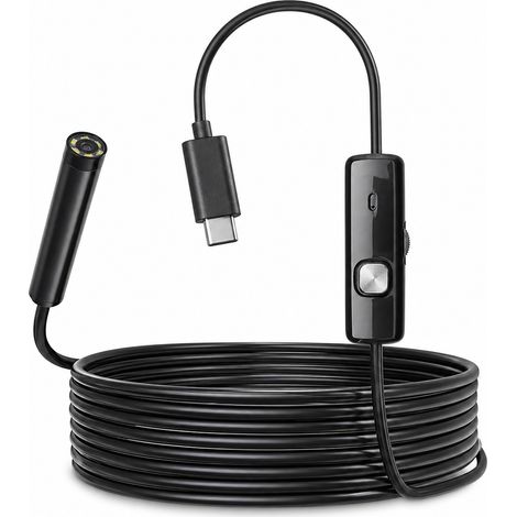 Endoscope 5,5 mm Type C 480P pour Android et PC 1 m (1/5)