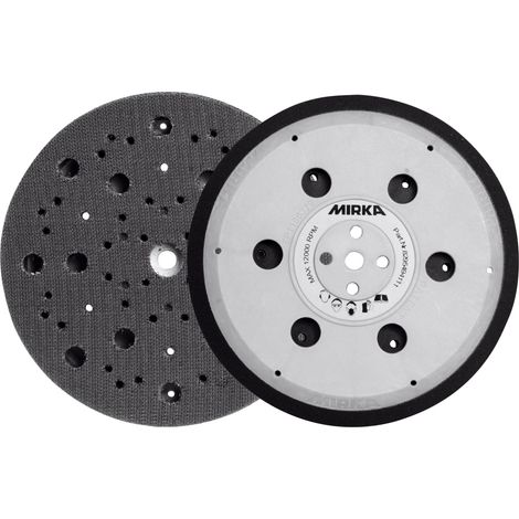 Piastra di levigatura universale 150 mm 5/16' + M8 Grip 61T Medium - MIRKA - 8295494111 (1/2)